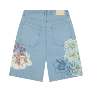 light blue Jorts